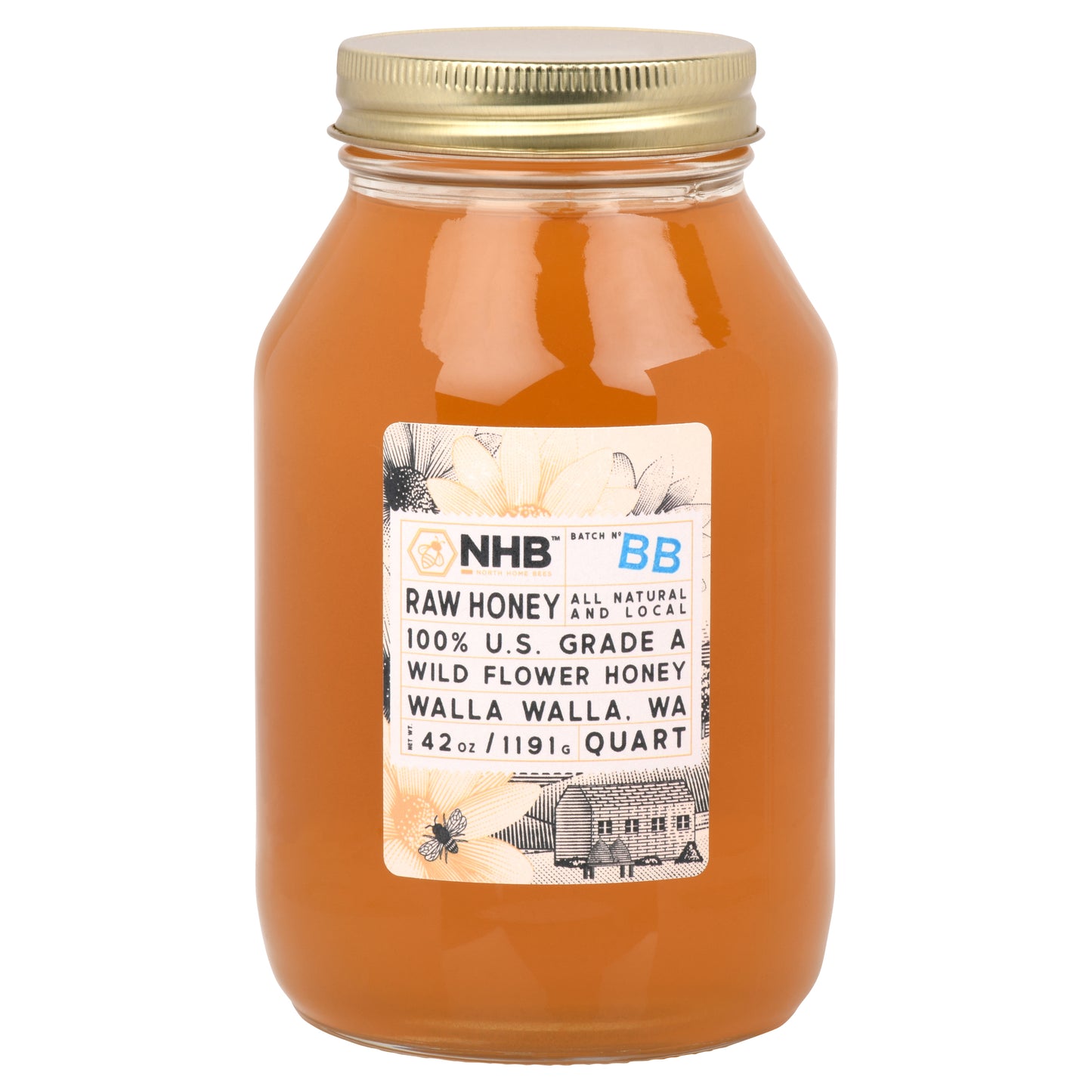 Raw Blue Berry Honey (Limited Batch)