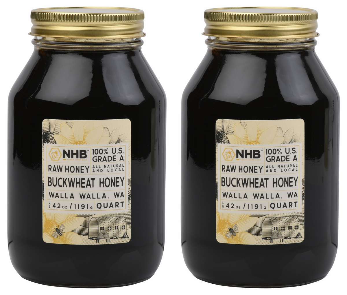 Buckwheat Honey (42oz 2-Pack)